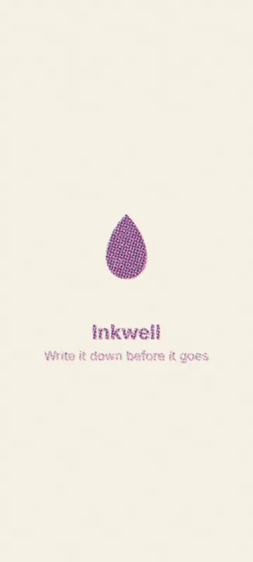 Ink Bloom splash screen animation example
